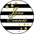 Jane Events, jouw event planner voor zowel zakelijk als prive. Jane Events zit in Deventer. Logo